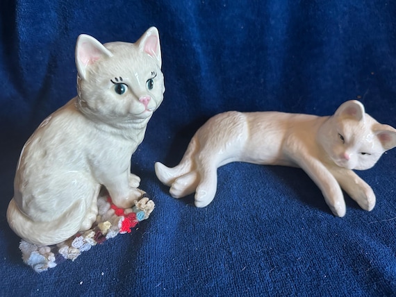 専用ページ 猫の置物二つ 【公式通販】