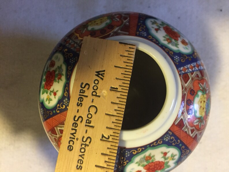 Vintage Sakura Handcrafted Porcelain Imari Ware Japan Vase Urn Etsy