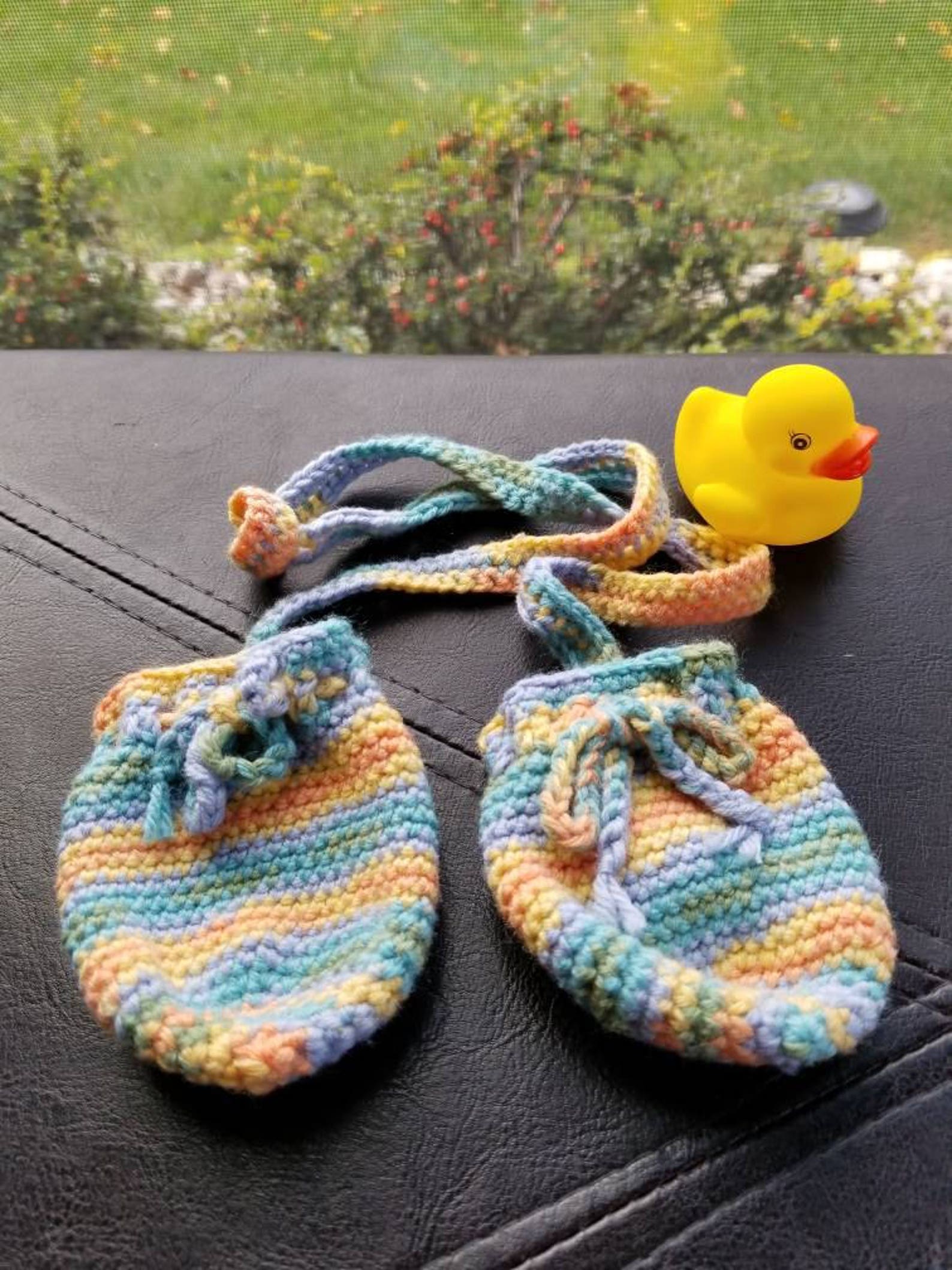 Newborn Mittens on a String Baby mittens Mitten keeper Etsy