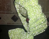 Reflective Headband - Wrist cuffs - Sports Headband - Safety Headband - Neon Yellow - Reflective Ear Warmer - Runner's Headband -3 Piece Set