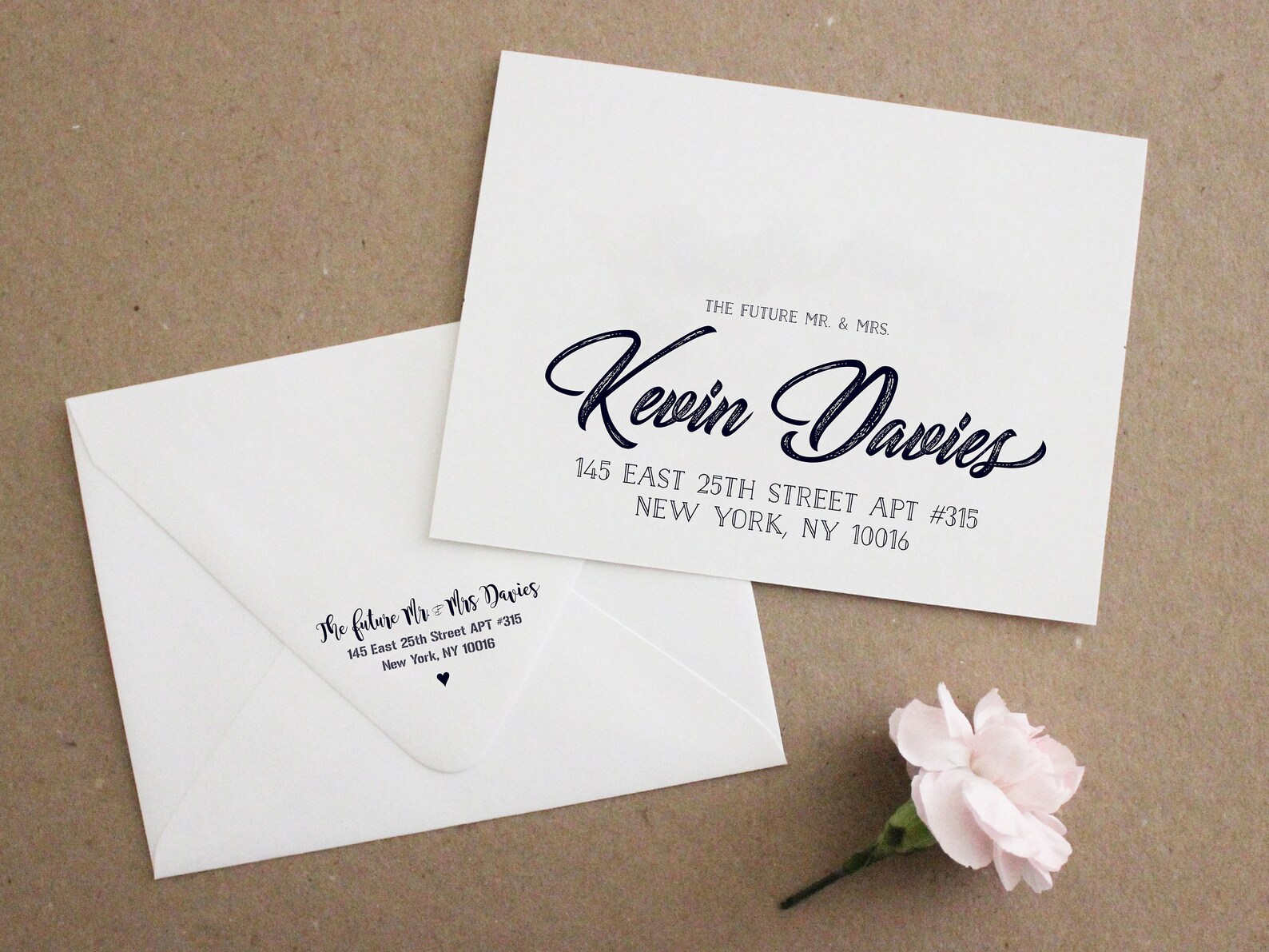 Return Address Printing Printed Envelope Addressing Etsy
