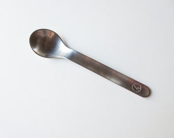 Lufthansa Spoon Designed by Wolf Karnagel (signed), Modernist Design 90C