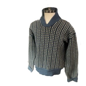 Norweger FischerPullover von Gresvig, made in Norway Gr. 52/L