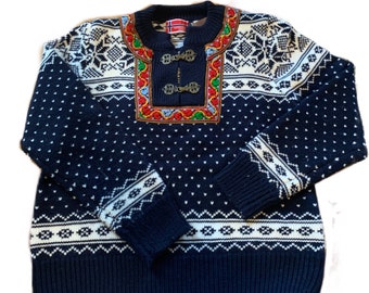 Beautiful Norwegian Sweater by Norwegian Design.