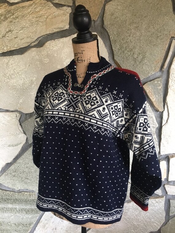 Dale of Norway, Norwegian wool pullover ski sweate