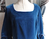 60s Mod Original Velvet Dollybird Mad Men Mid Century Cocktail Dress