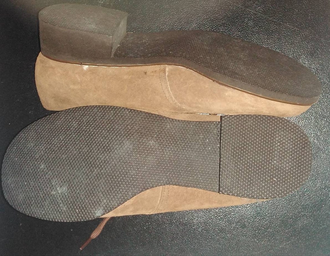 Vintage 60s Suede Hush Puppies Shoes Etsy