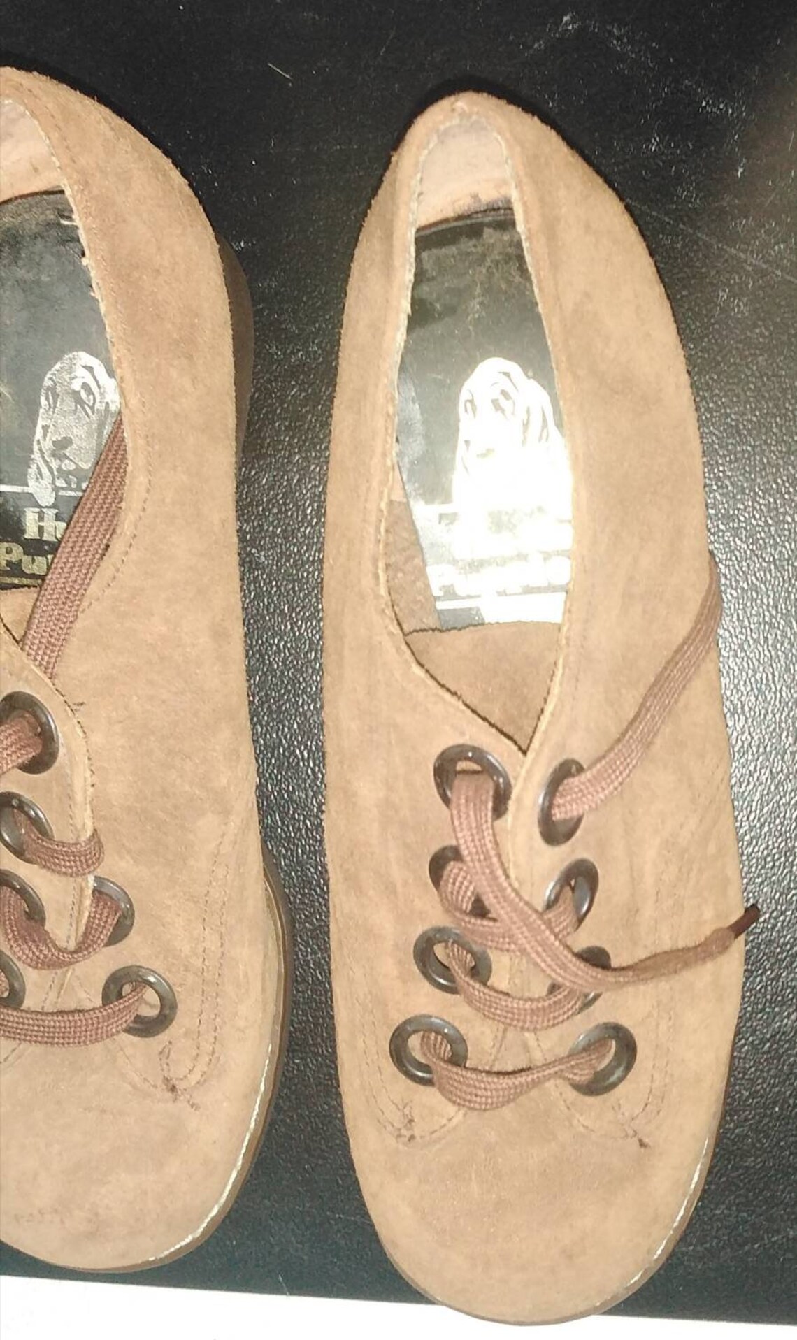 Vintage 60s Suede Hush Puppies Shoes Etsy