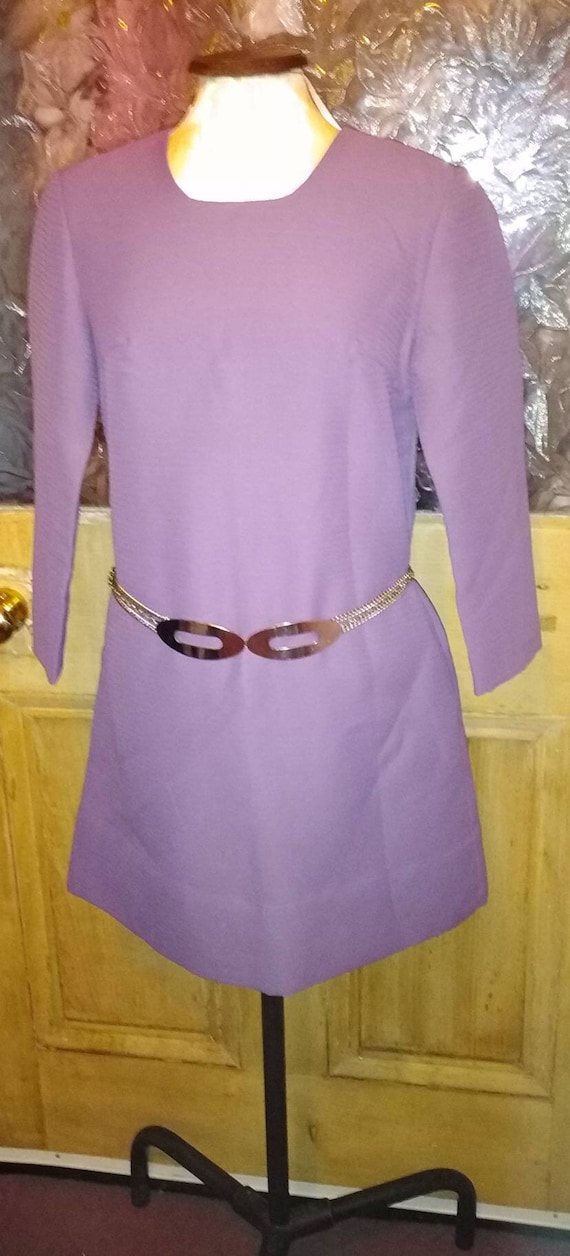 Vintage 60s Pierre Cardin Chrome Chain Belt