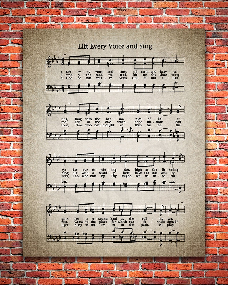 lift every voice and sing lift every voice and sing
