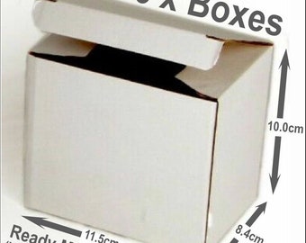 QTY 36 x MUG BOXES 11.5cm x 10cm x 8.4cm - smash proof protection small packing box for 10oz 11oz sublimation mugs craft crafts gift gifts