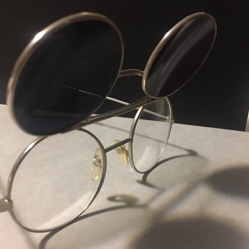 True Vintage Flip Up John Lennon shops Sunglasses