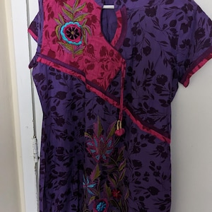 African print dress
