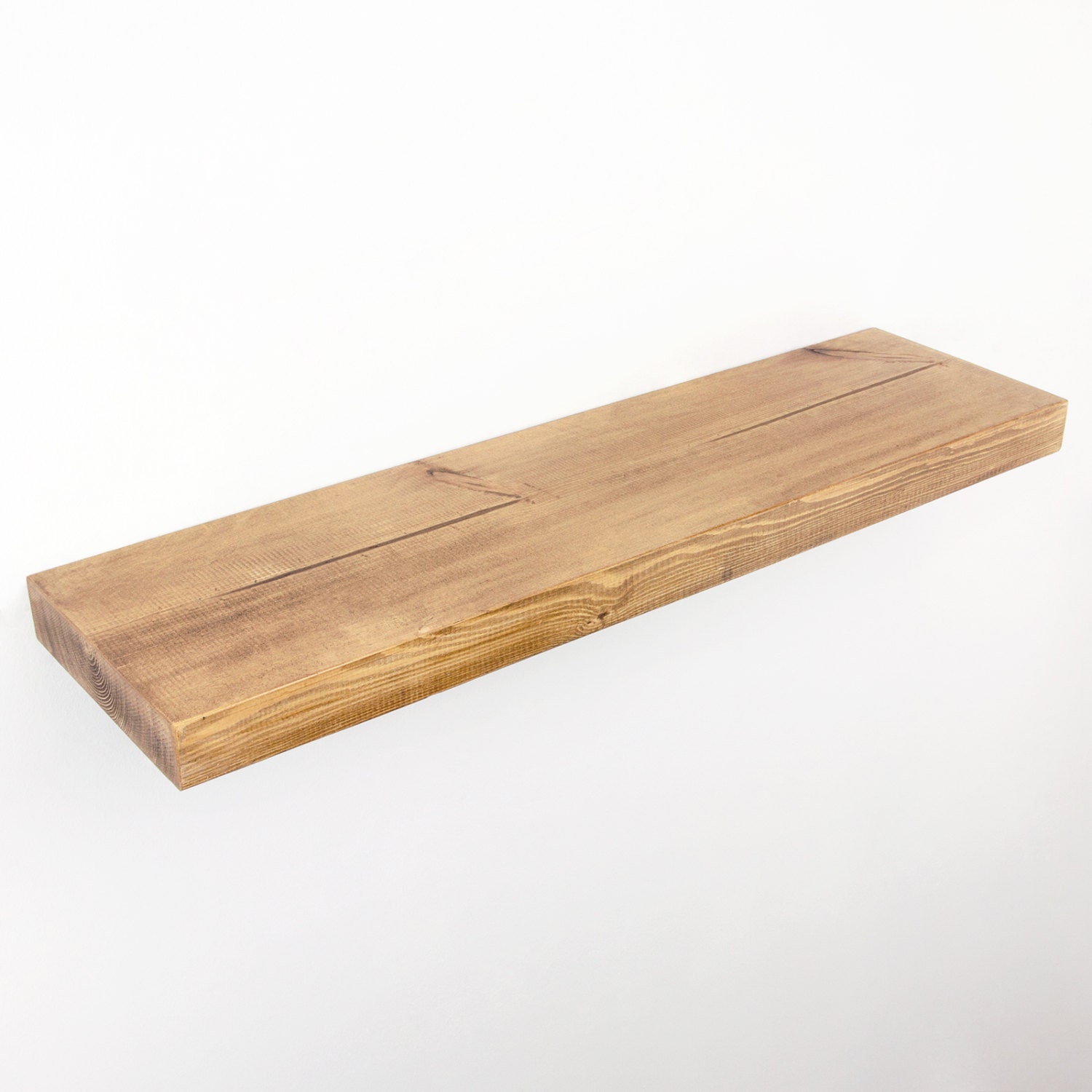 Floating Shelf Made From Chunky Solid Wood in Our Smooth Range Etsy UK