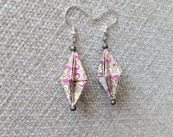 Origami Earrings Flutes