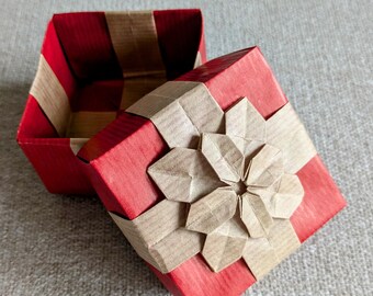 Origami Box with a ribbon