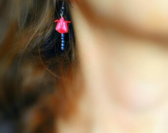 Origami Earrings Tulips