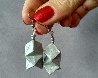 Origami Earrings Lantern