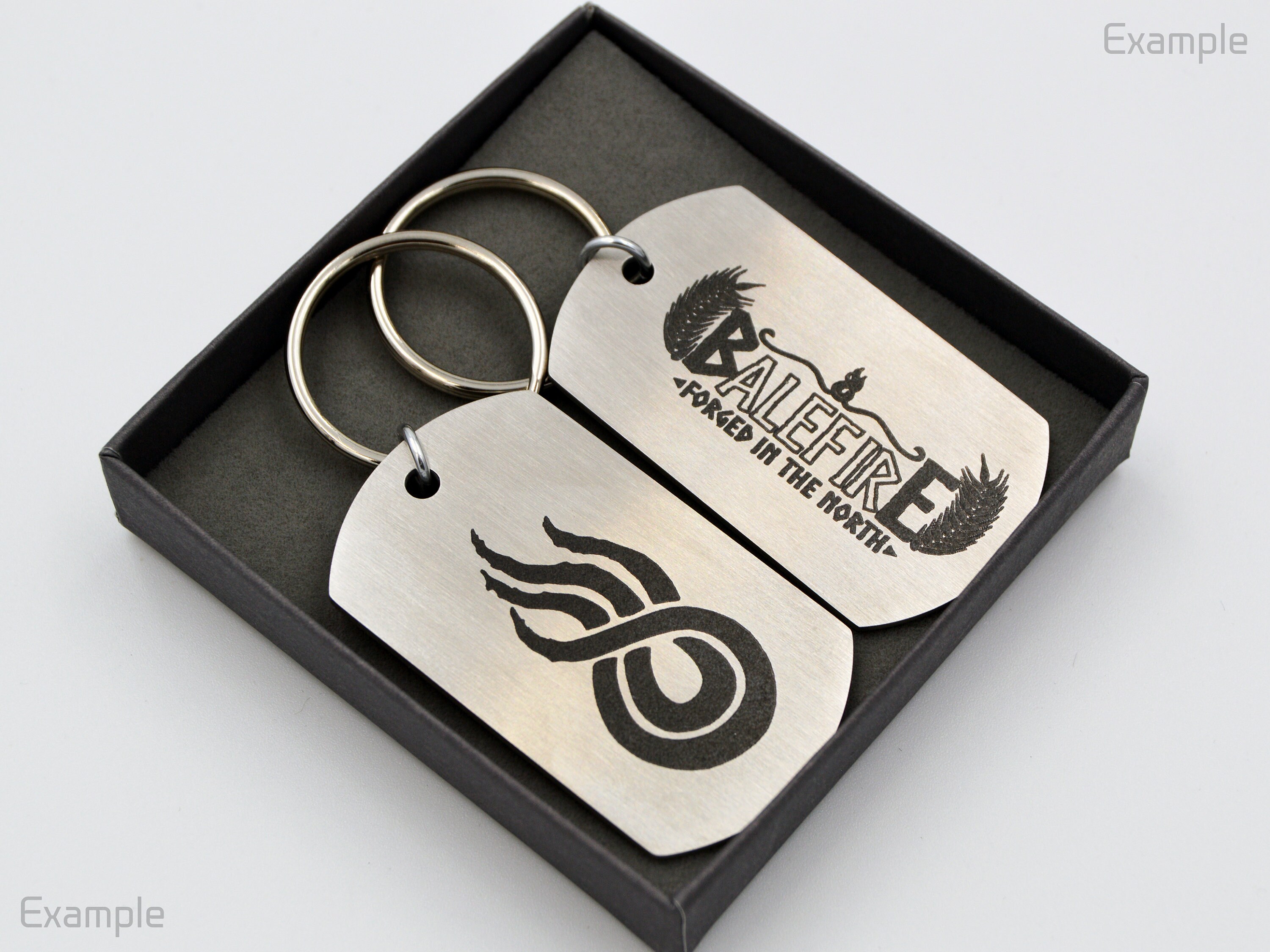 Laser Engraved Aluminium Keychain for Branding, Merchandise, Events ...
