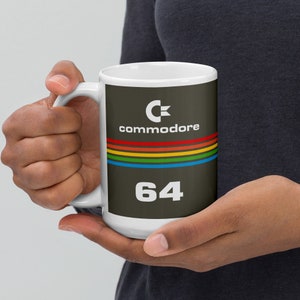 Commodore 64 Computer Game Mug Retro computer games