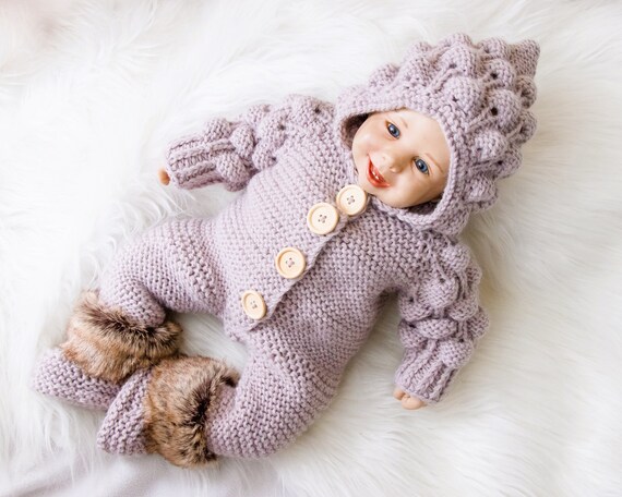 Hand knitted baby store girl clothes
