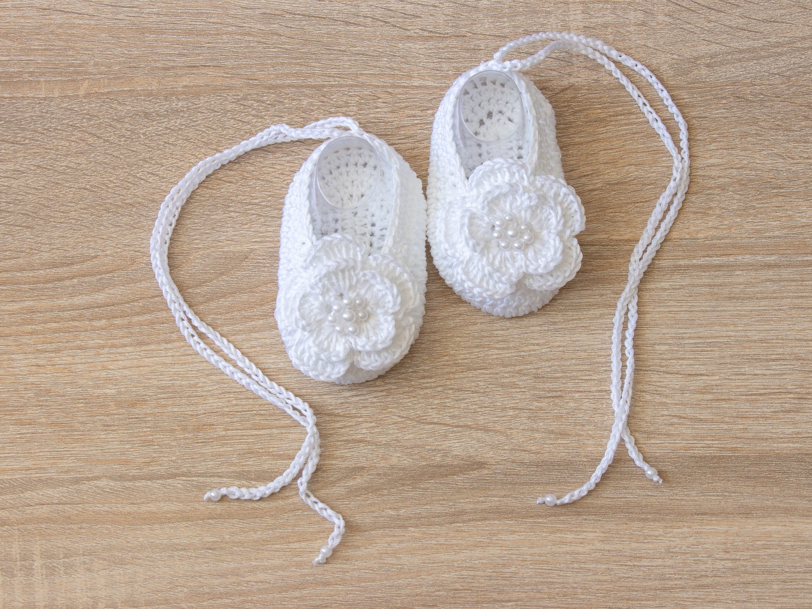 baby girl white ballet shoes
