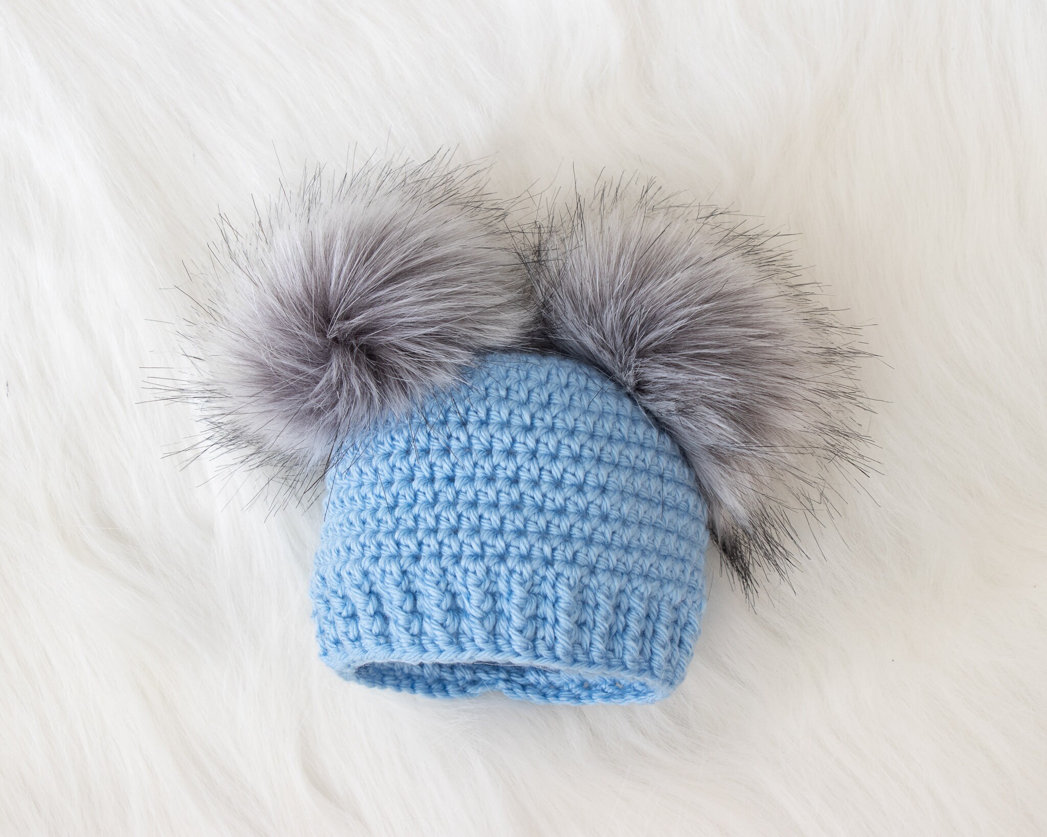 Baby Boy Double Pom Pom Hat And Booties Set Baby Boy Gift Fur Pom Pom Beanie Crochet Baby Booties Baby Boy Clothes Newborn Boy Clothes