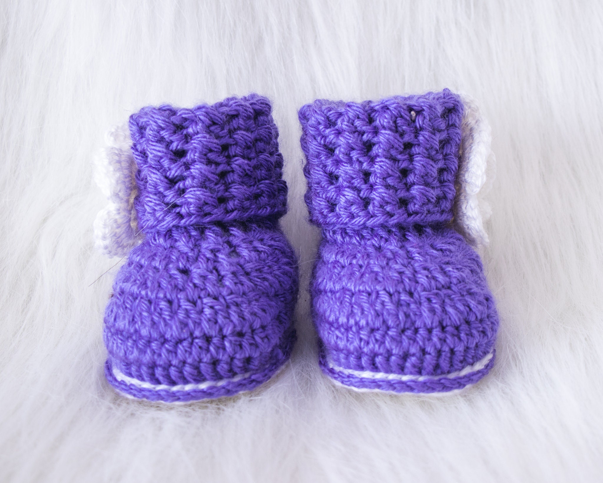 light purple booties