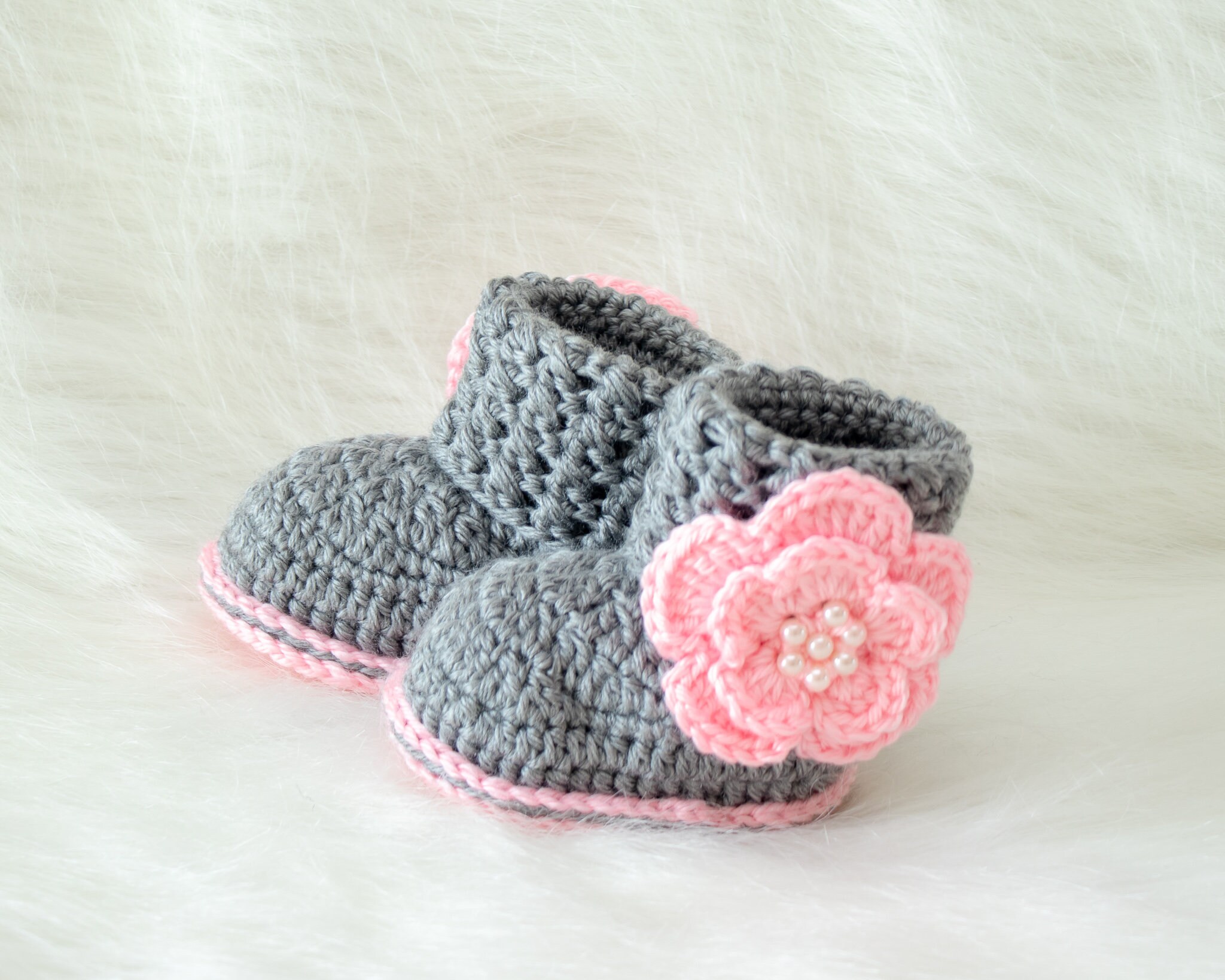 newborn girl booties shoes