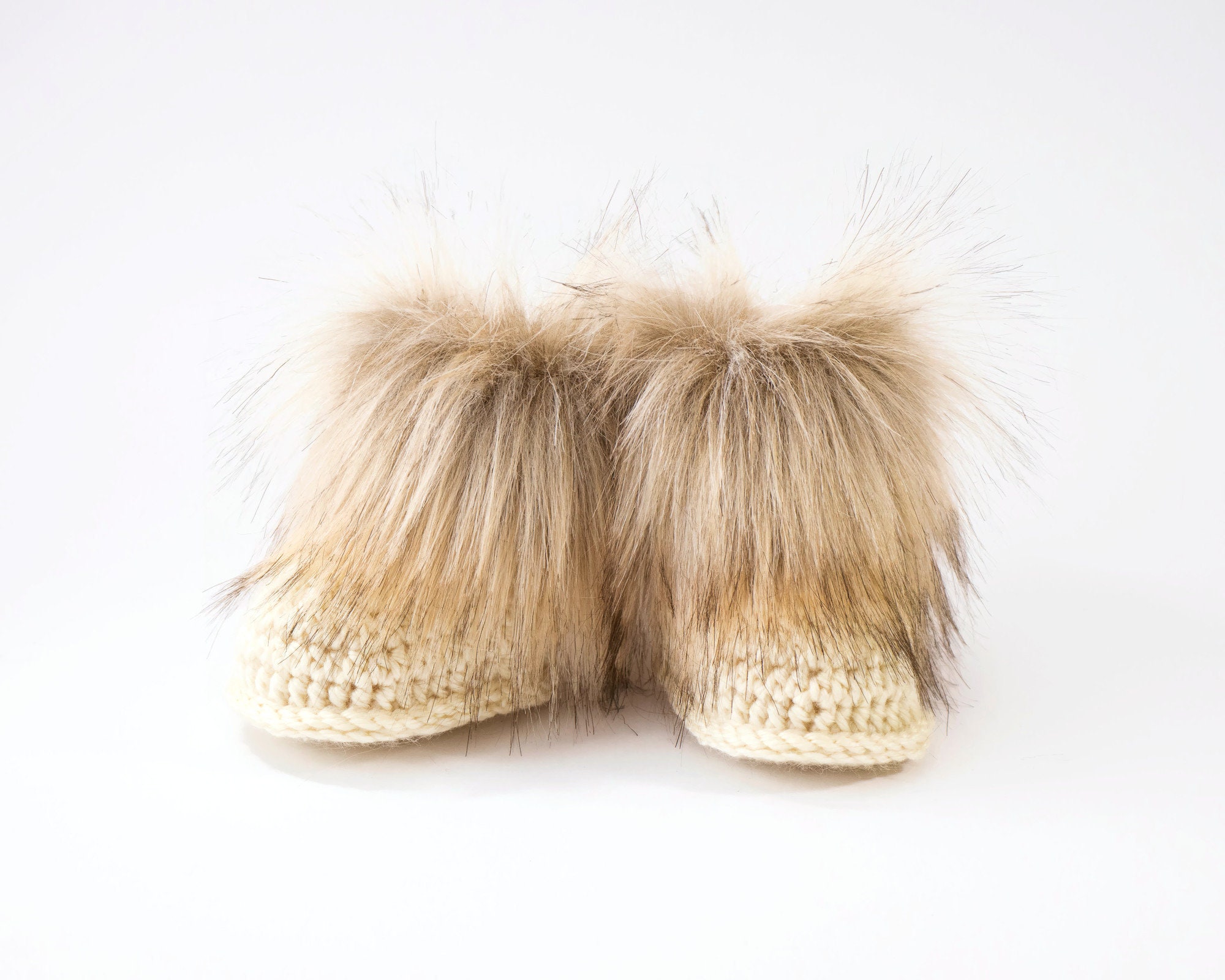 Faux Fur Booties