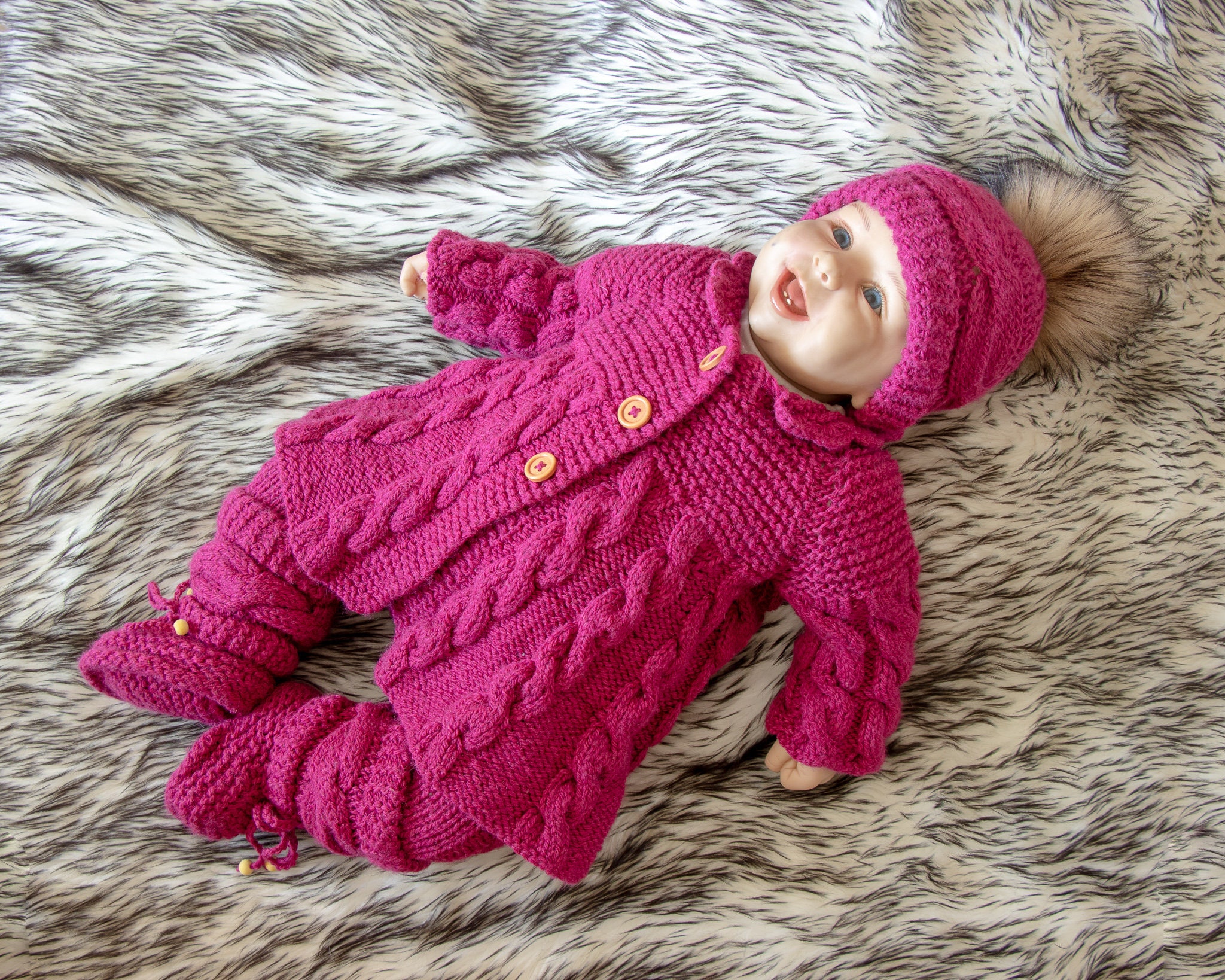 Newborn Baby Girl Winter Clothes