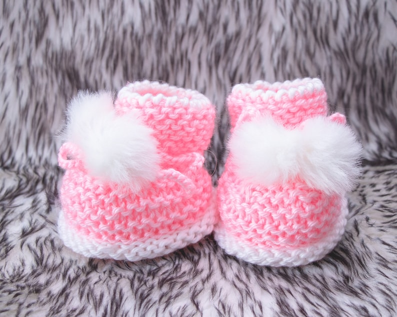newborn booties girl