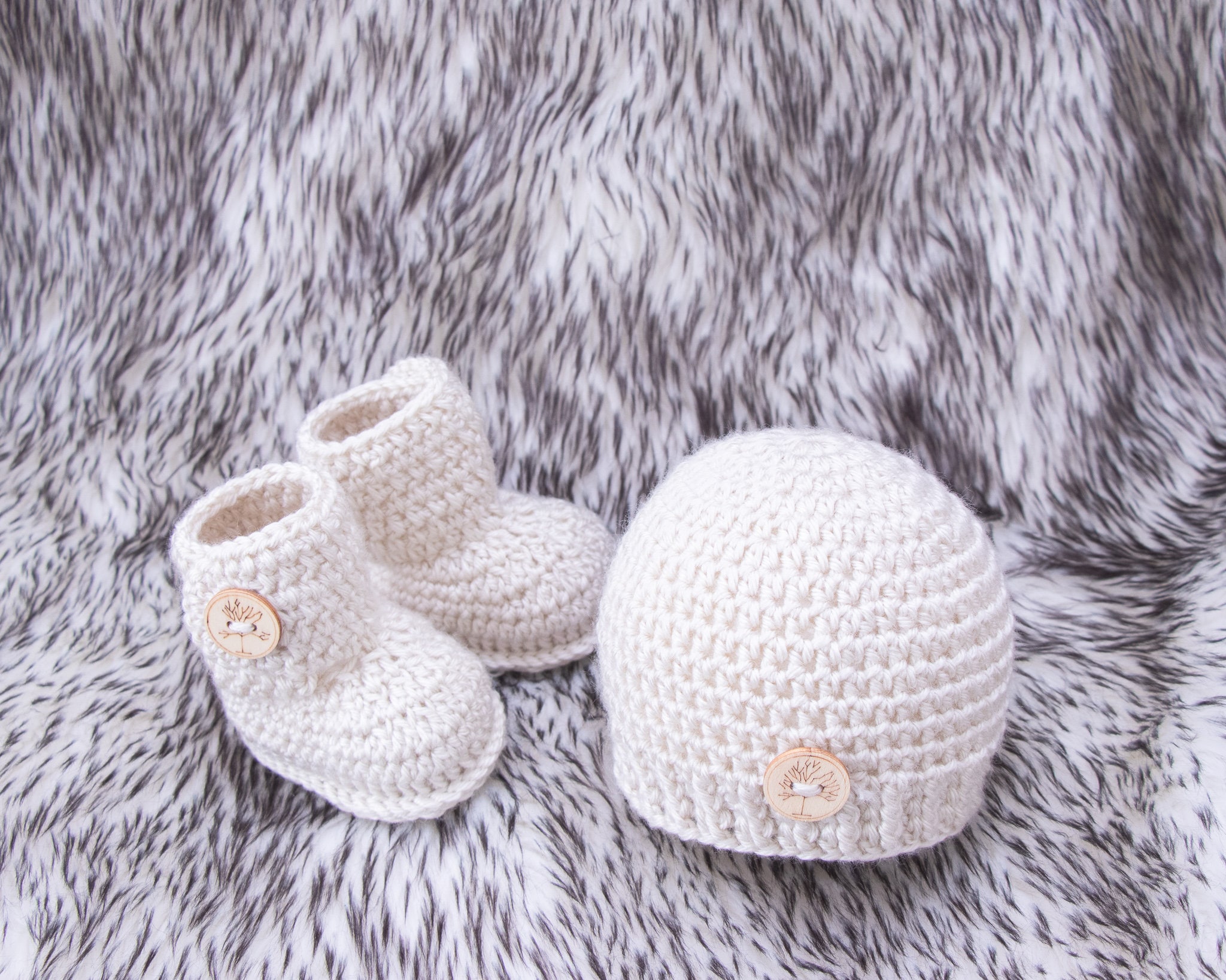 crochet baby beanie