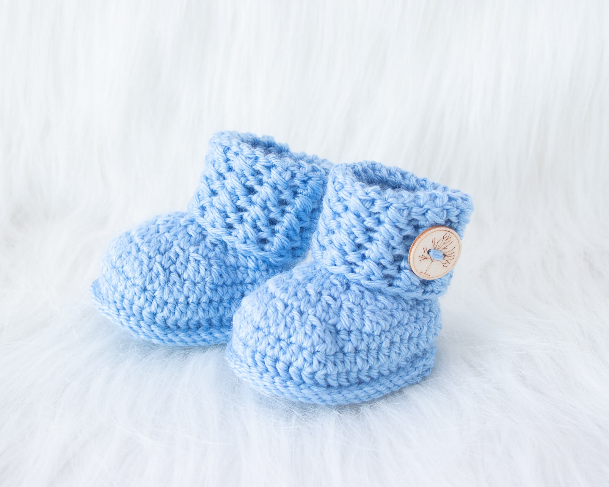 newborn booties boy