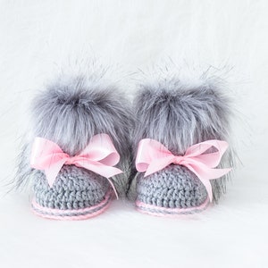 newborn booties girl
