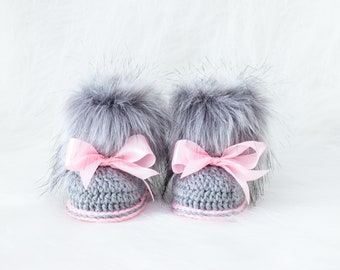 Newborn baby girl boots Clearance