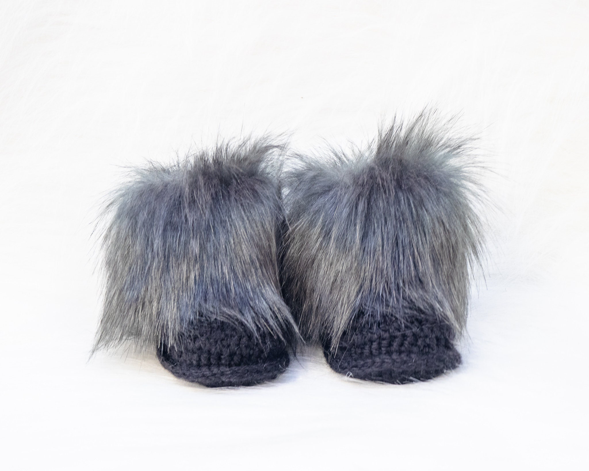 faux fur ugg style boots