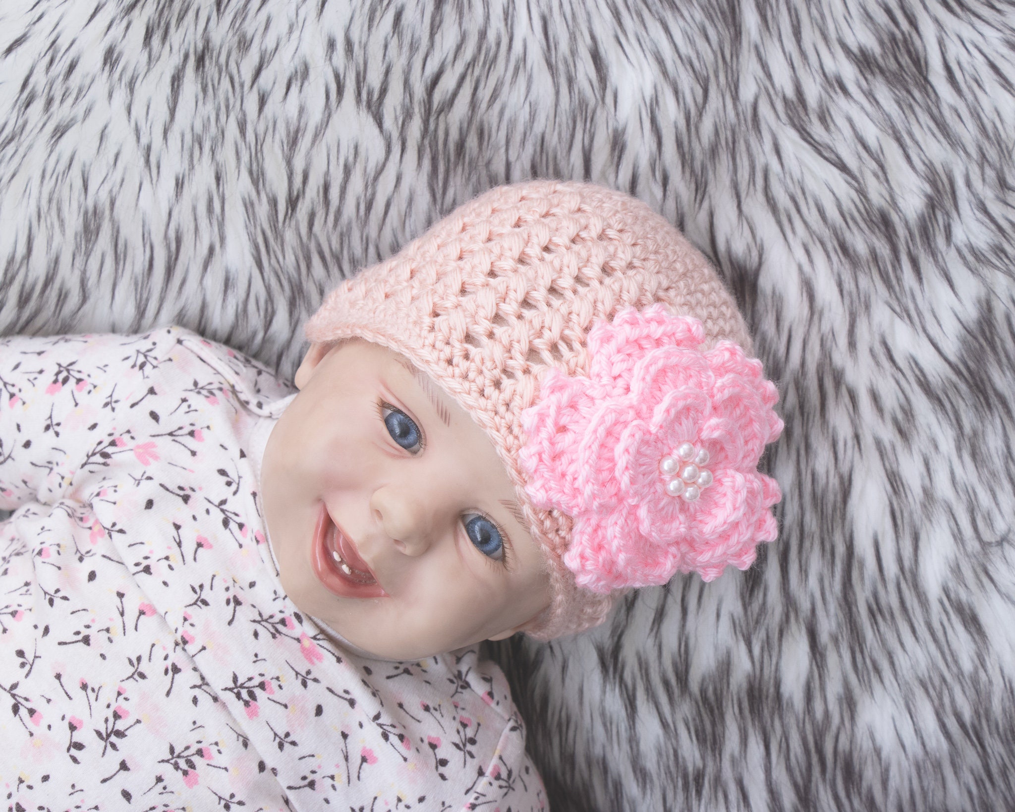 baby girl beanie hat