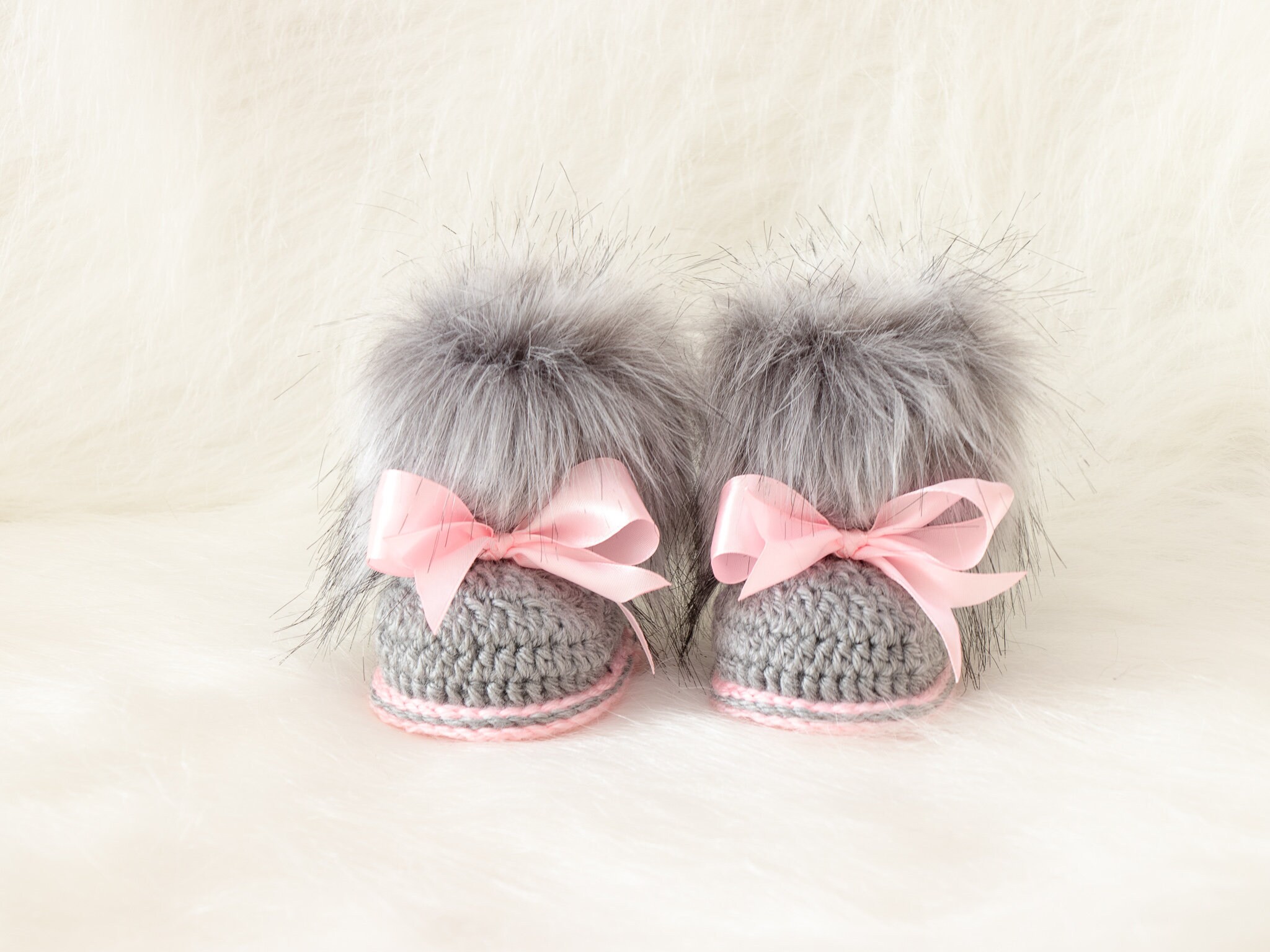 infant pink boots