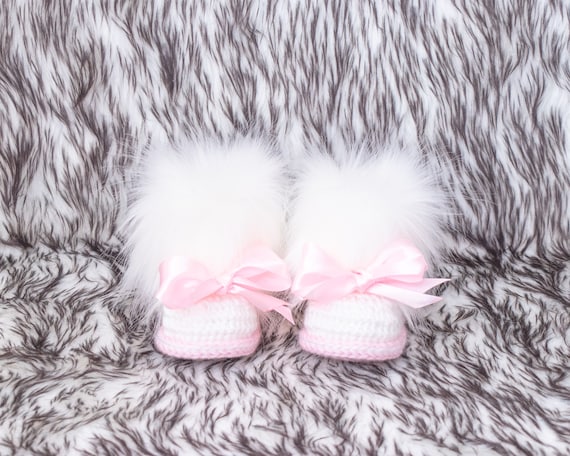 Baby store fur boots