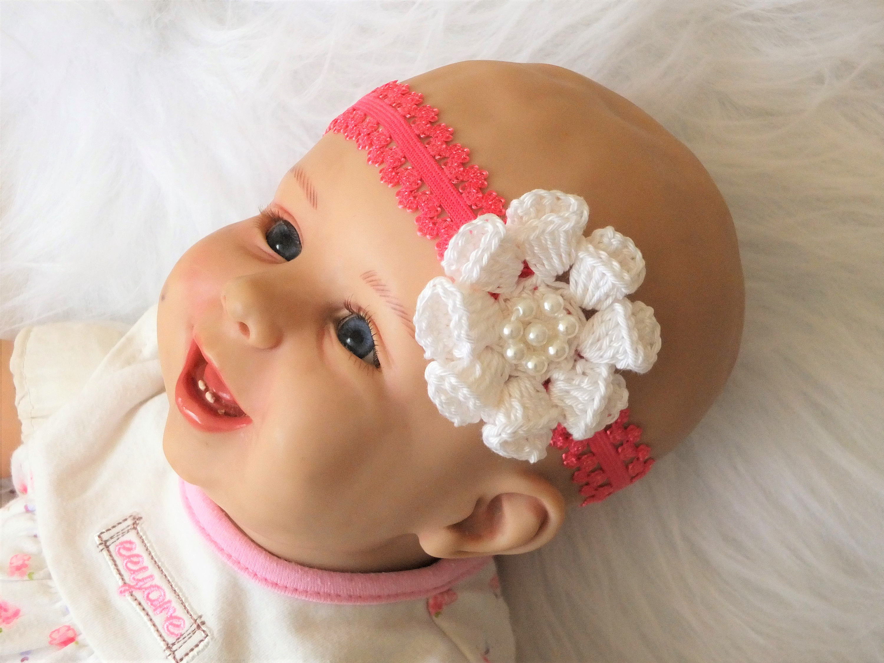 flower headband for baby shower