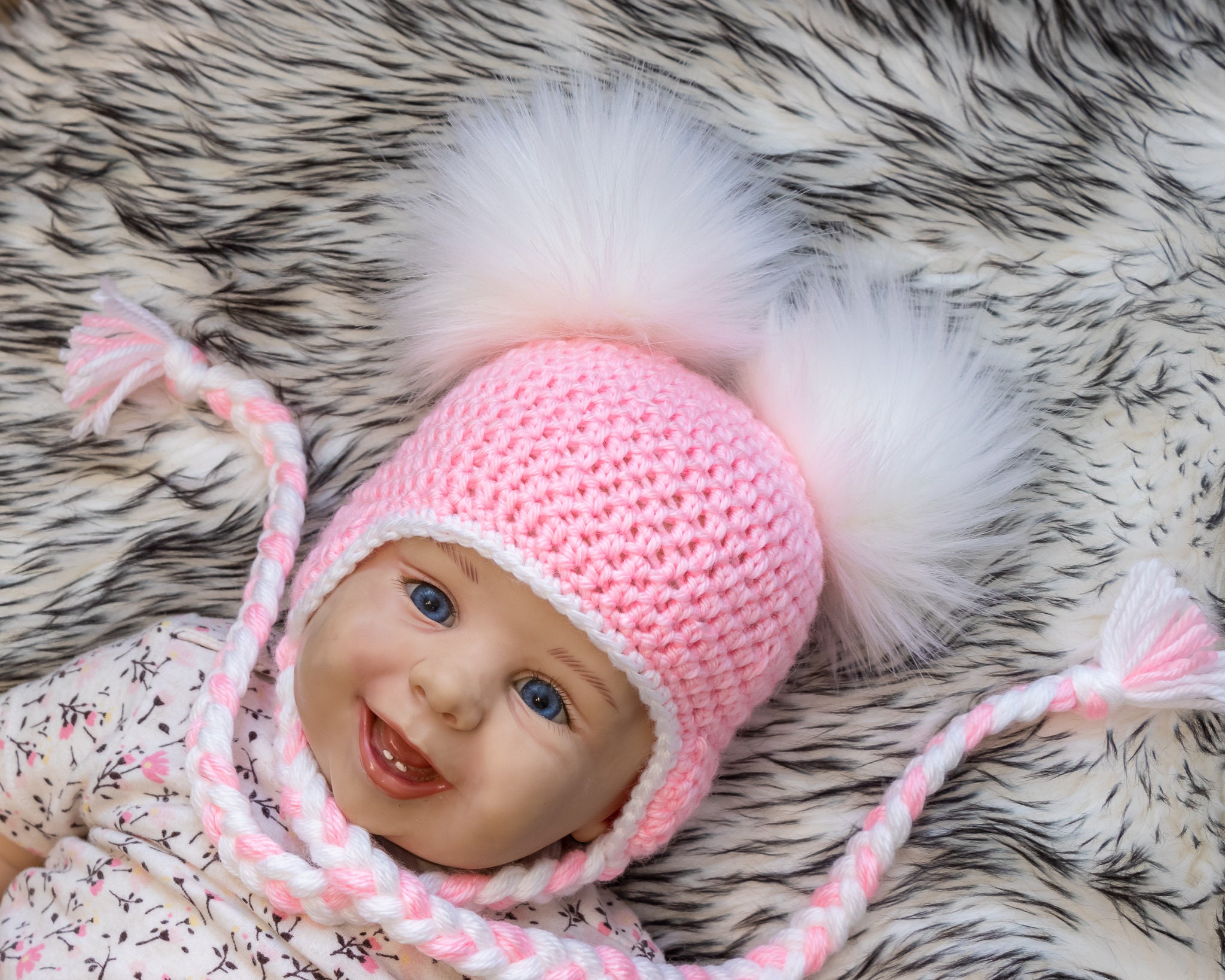 toddler girl snow hat