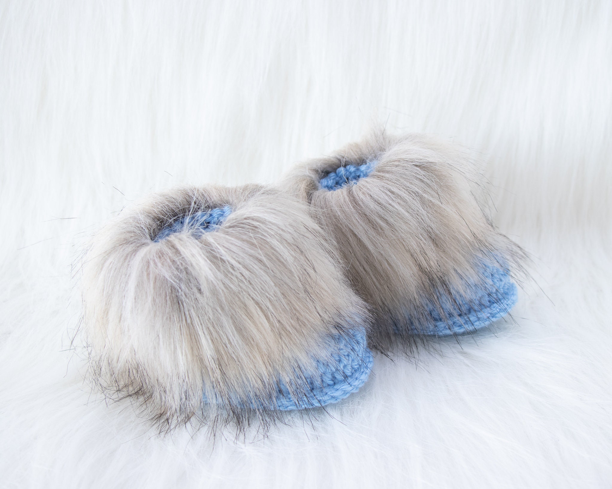 Blue Baby Boy Booties Crochet Baby Booties Preemie Booties Etsy