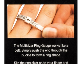 Ring Sizer - Multi Use RIng Gauge - Measure Your Ring Size