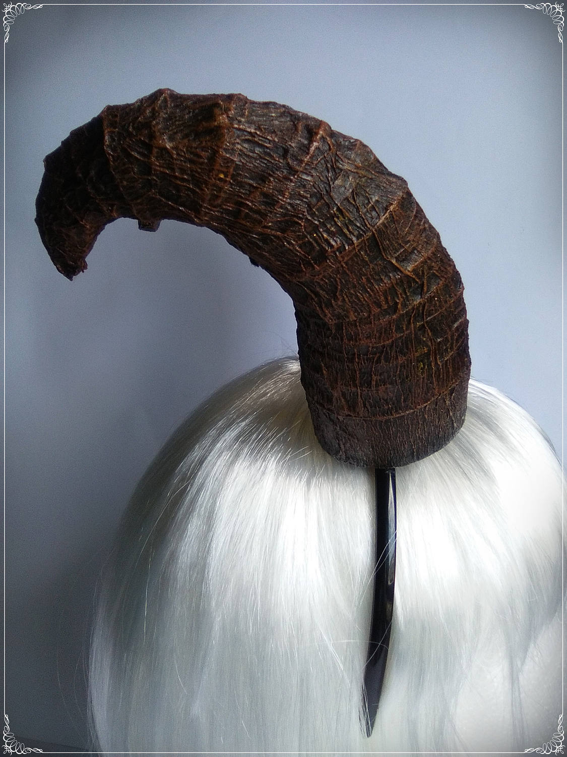 Goat horns cosplay horns horn headdress krampus gothic Etsy