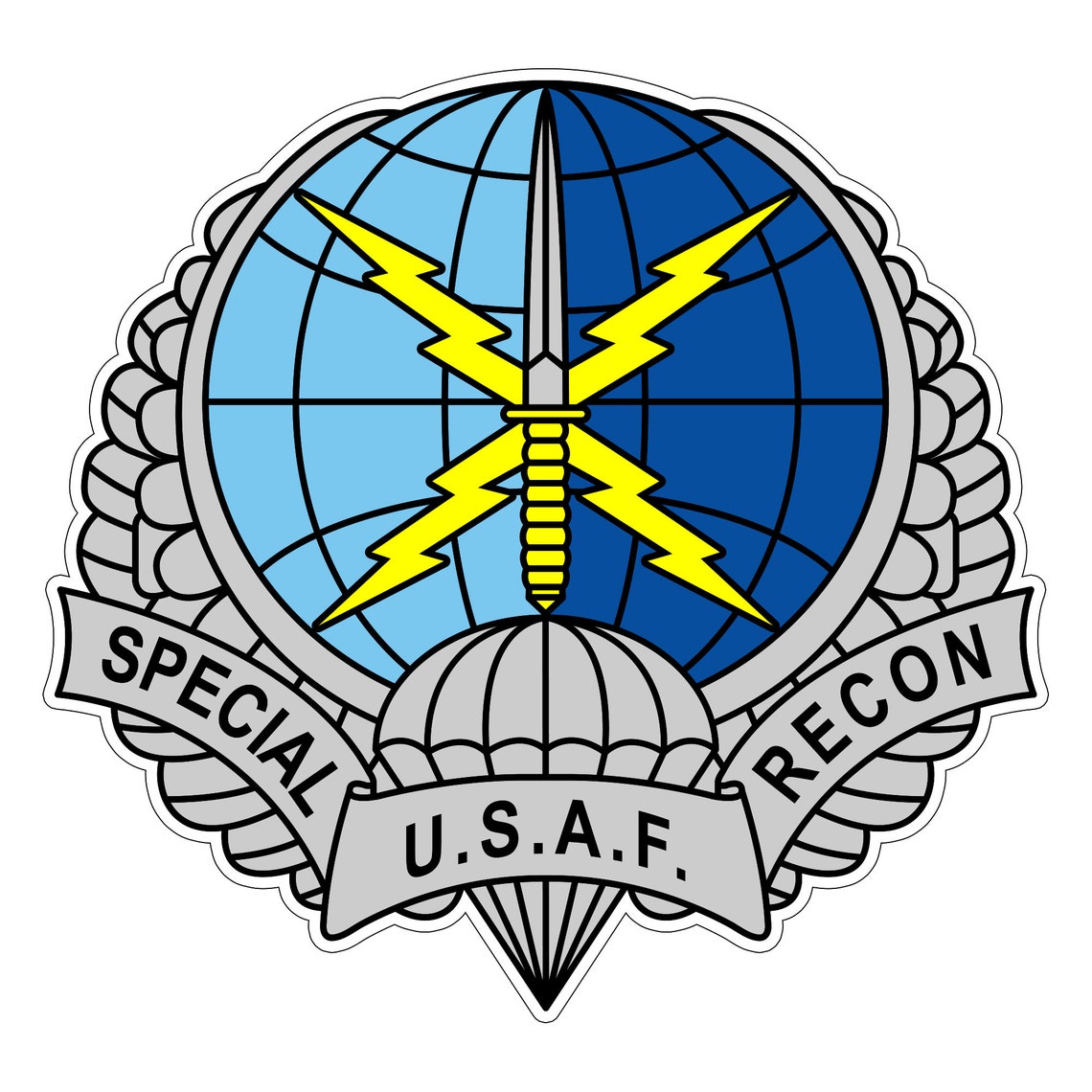 Special Reconnaissance Stickers AFSOC 07142019A - Etsy