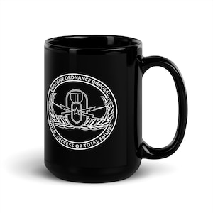 EOD Black Glossy Mug