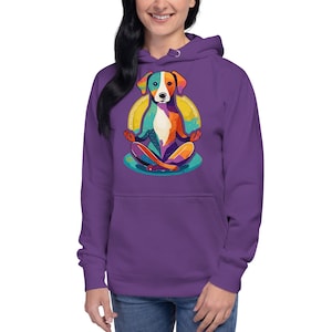 Yoga Dog Unisex Hoodie