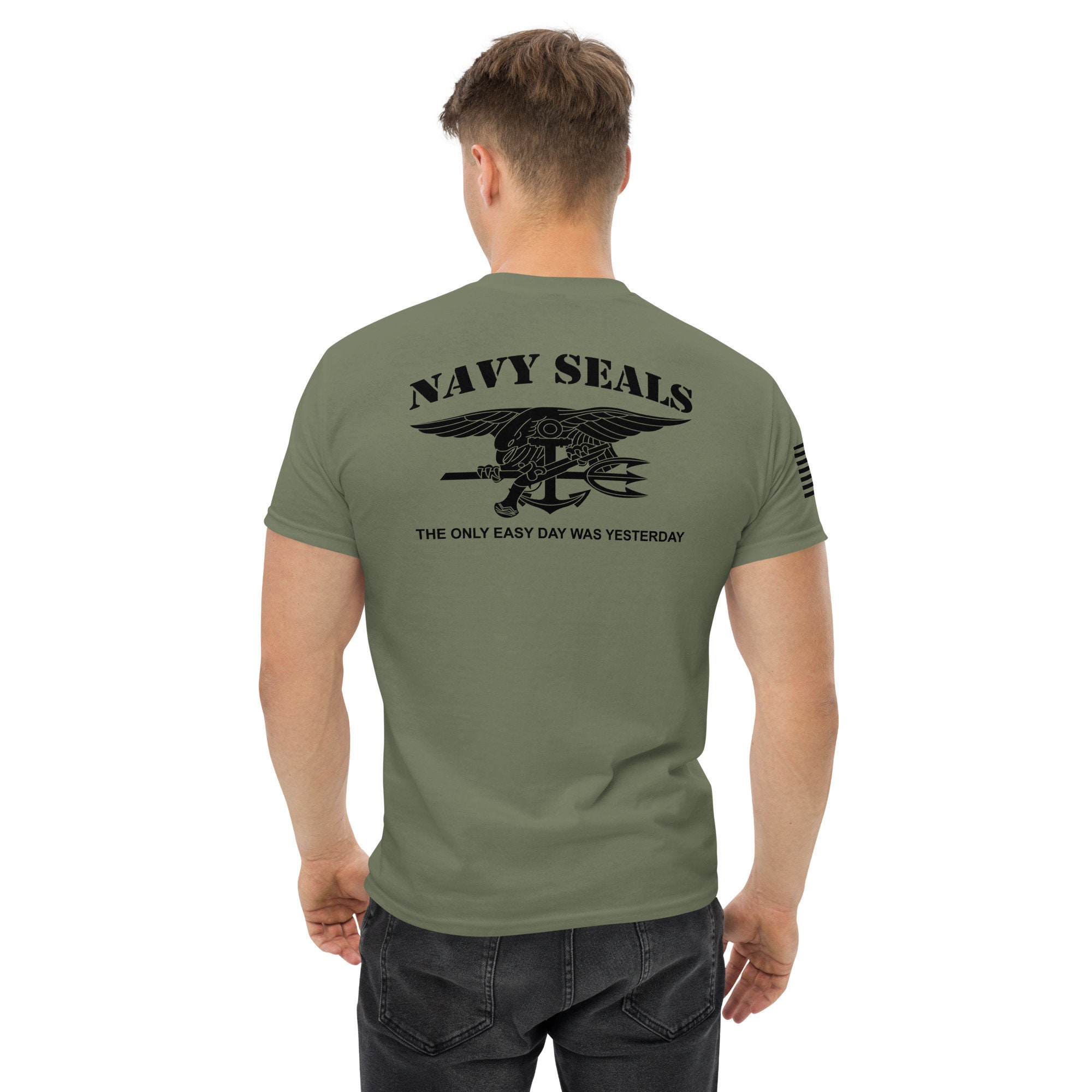 Navy online seal shirt