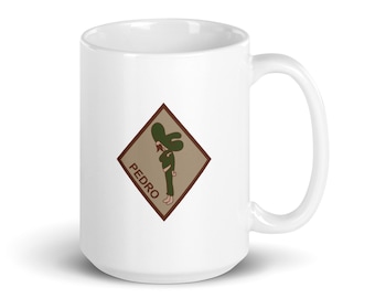 Pararescue Pedro White Glossy Mug
